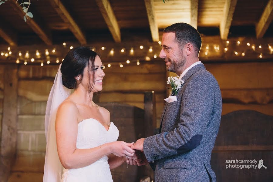 Wedding photographer Sarah Carmody (sarahcarmodyph). Photo of 1 July 2019