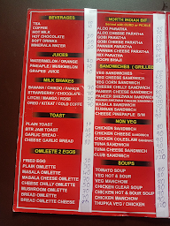 The Goan Deck menu 3