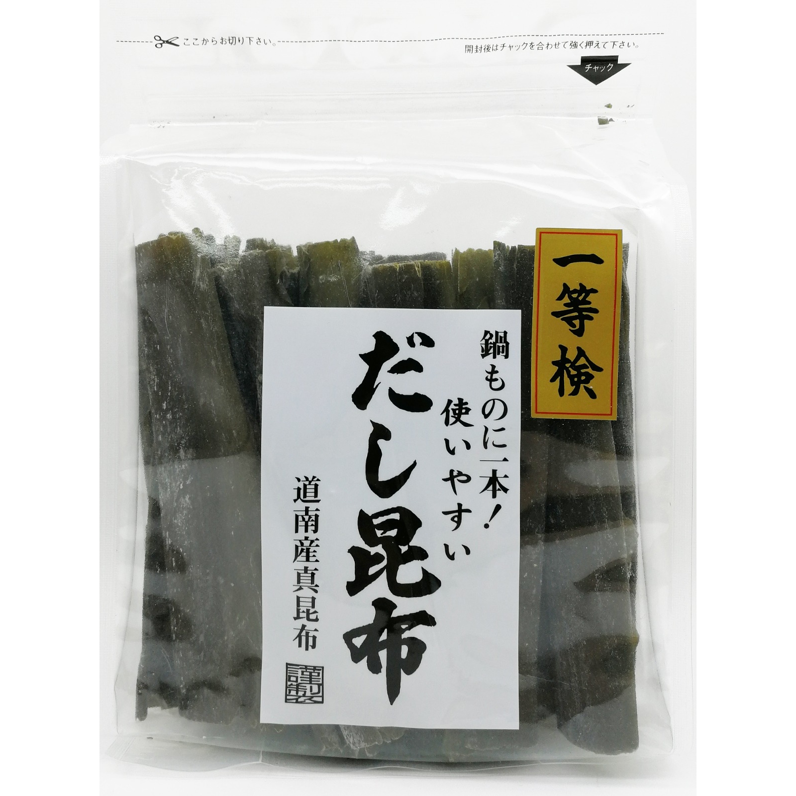 230G　丸善納谷商店高湯昆布(1等檢)　食通　KOMBU　だし昆布(1等検)　DRIED　Shokutsuu