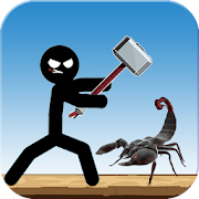 fight stickman vs scorpion  Icon