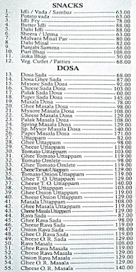 Prasadam Pure Veg Restaurant menu 7