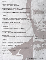 Dropouts Pub menu 1