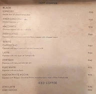 Town Coffee menu 8