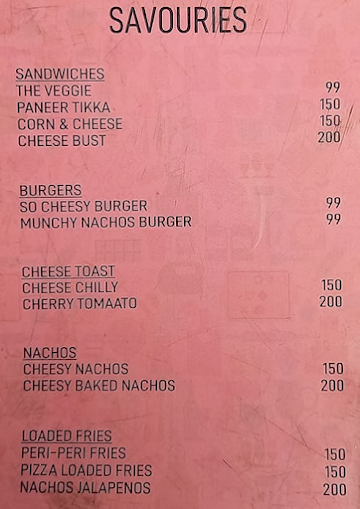 Cheesecake & Co. menu 