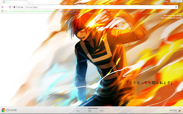 My Hero Academia Boku No 1366x768 chrome extension