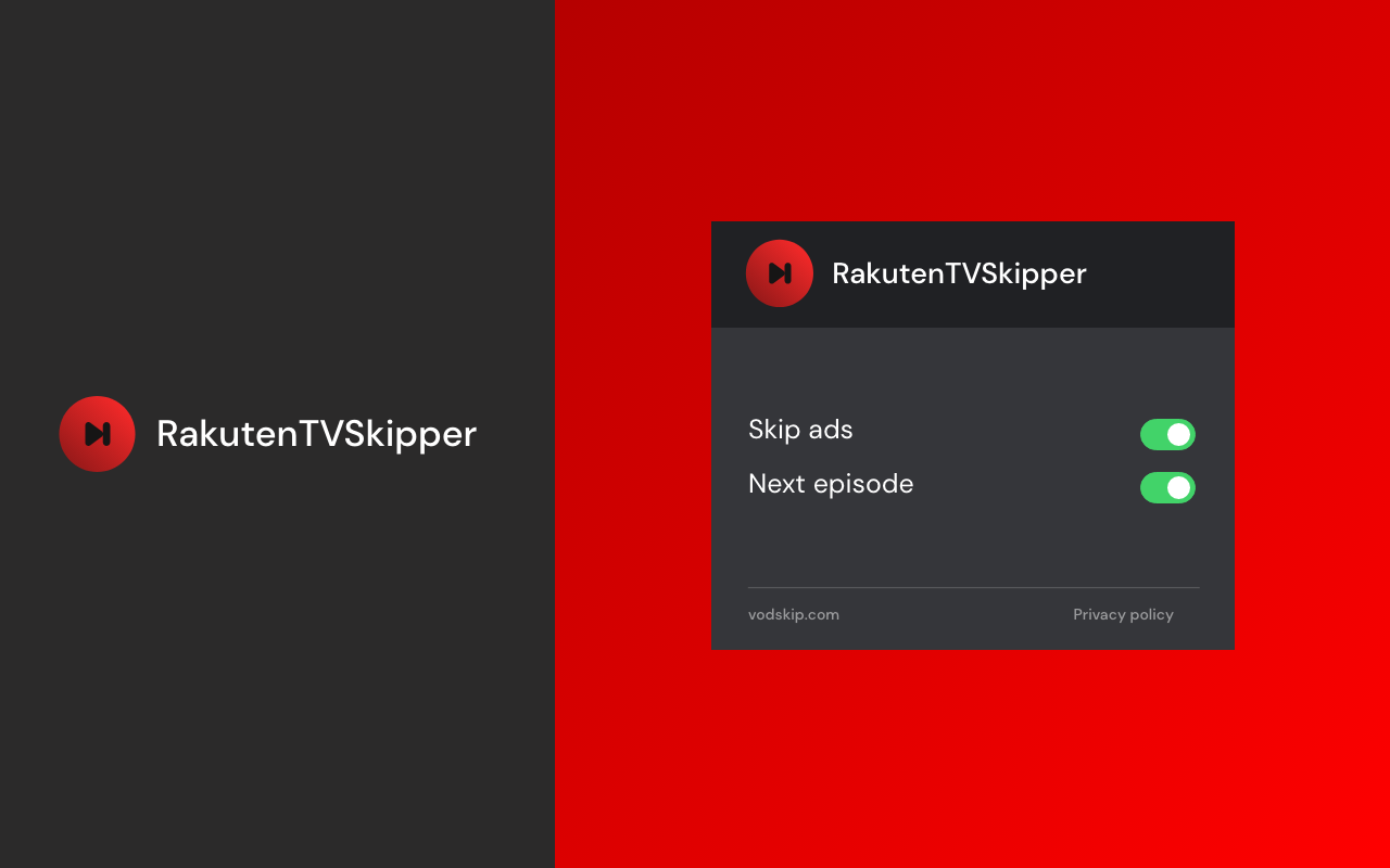 Rakuten TV Ad Skipper | Ad Blocker Preview image 2