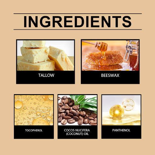 Title 2, Crème de Suif pour la Peau Nourrissante, Répara...