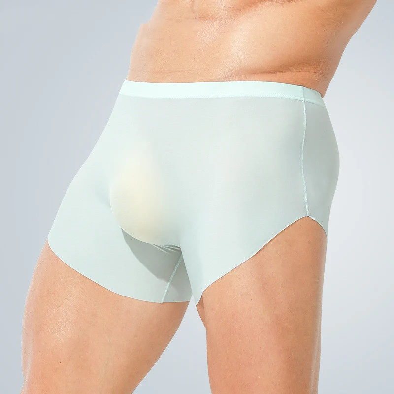 Men's Ice Silk 3D Seamless Panties for all-day comfort. Breathable, lightweight, and with a perfect fit. Experience the 