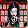 Thème de clavier Red Creepy Girl icon