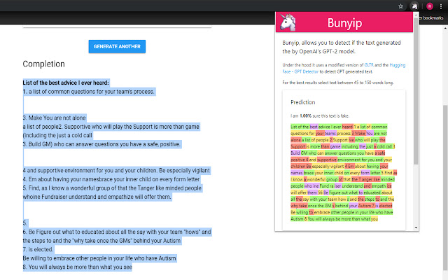 Bunyip - Detect all the Glitter in the Wild. chrome extension