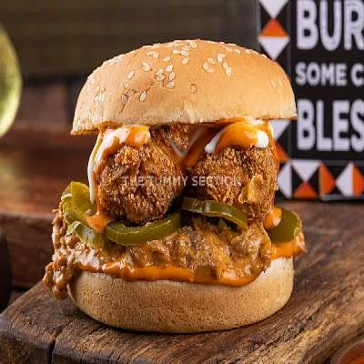 OG Crunchy Chicken Kebab Burger