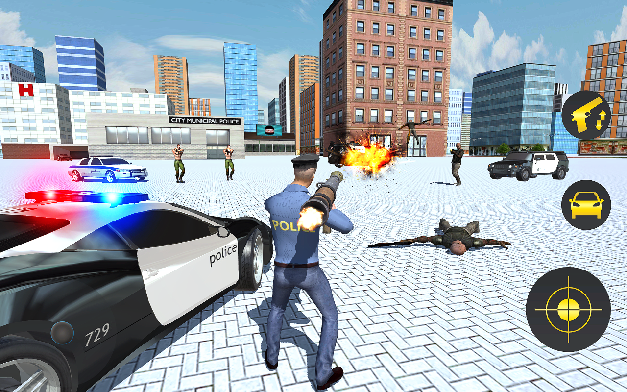   Police Crime City 3D- 스크린샷 