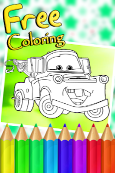 Mcqueen Cars Coloring Bookのおすすめ画像3