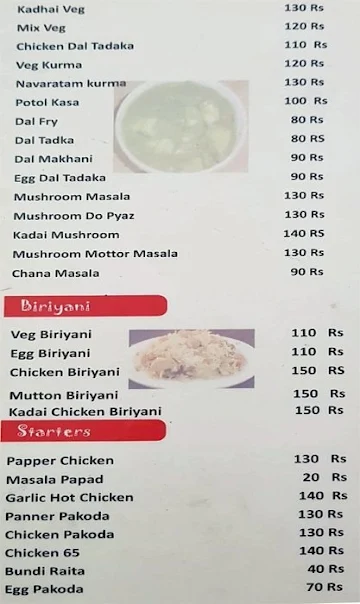 Odisha Kitchen menu 