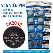 Pin Cmos , Cr2032 , Máy Tính , Đồng Hồ , Điều Khiển, Máy Tính Cầm Tay .