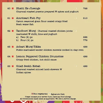 Citrus Cafe - Lemon Tree Premier menu 