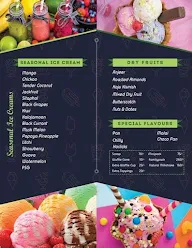 Gatox Natural Ice Cream menu 2