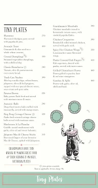 Grandmama's Cafe menu 8