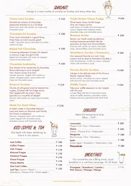 The Chocolate Heaven menu 4