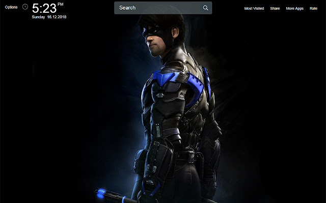 Nightwings Wallpapers Theme New Tab