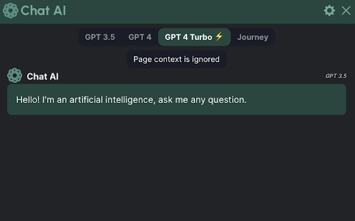 Chat AI - Chat GPT 4 Turbo on all sites