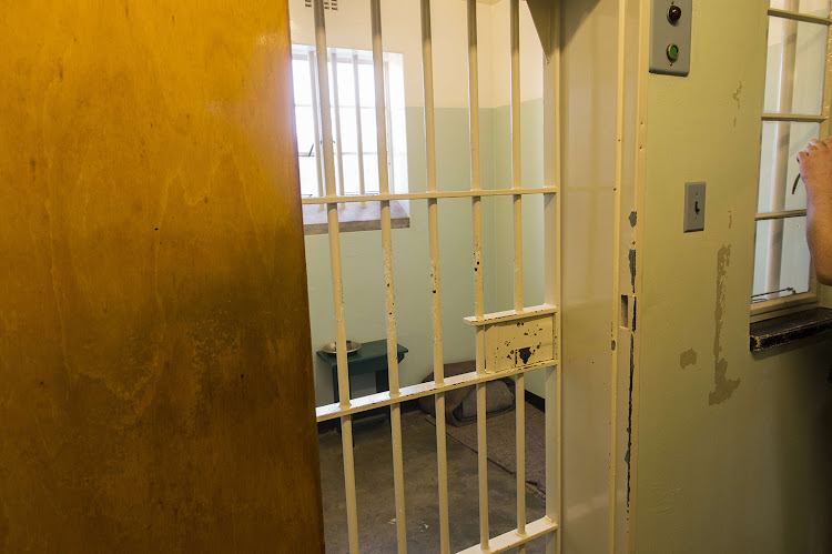 Nelson Mandela's prison cell at Robben Island