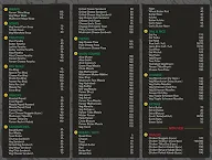 Food Palette menu 2