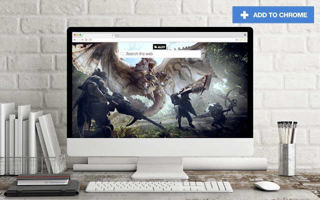 Monster Hunter: World New Tab Theme