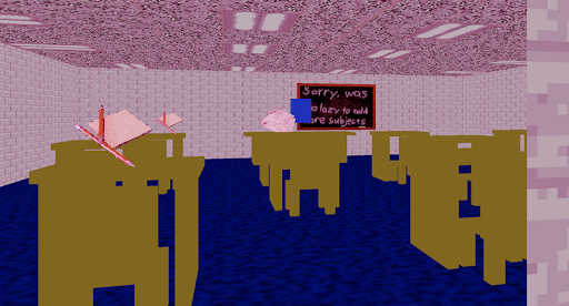 Blue Spider Math Teacher Stickman