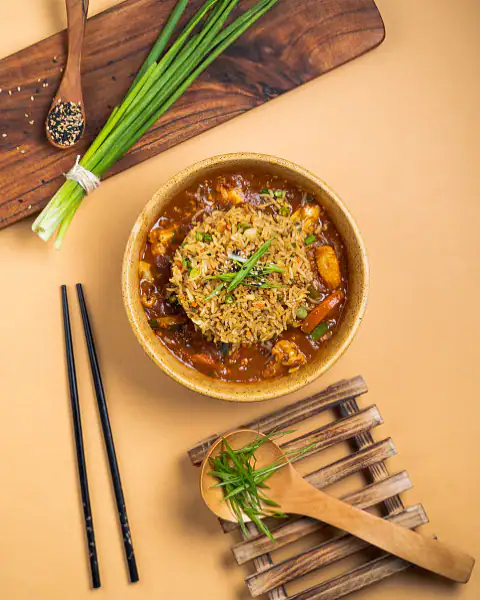 Stir Fried Oriental Rice Bowl
