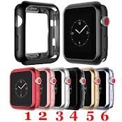 Ốp Dẻo Bảo Vệ Viền Apple Watch Series 7/6/5/Se/4/3/2/1 Size 38 - 40 - 41 - 42 - 44 - 45Mm