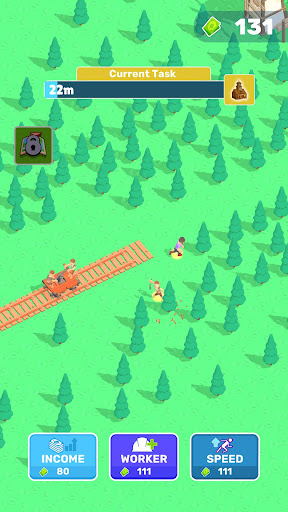 Screenshot Railway Express 3D - Idle Game