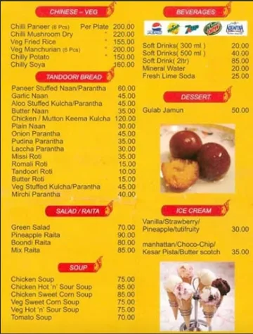 Sabka Chulha menu 