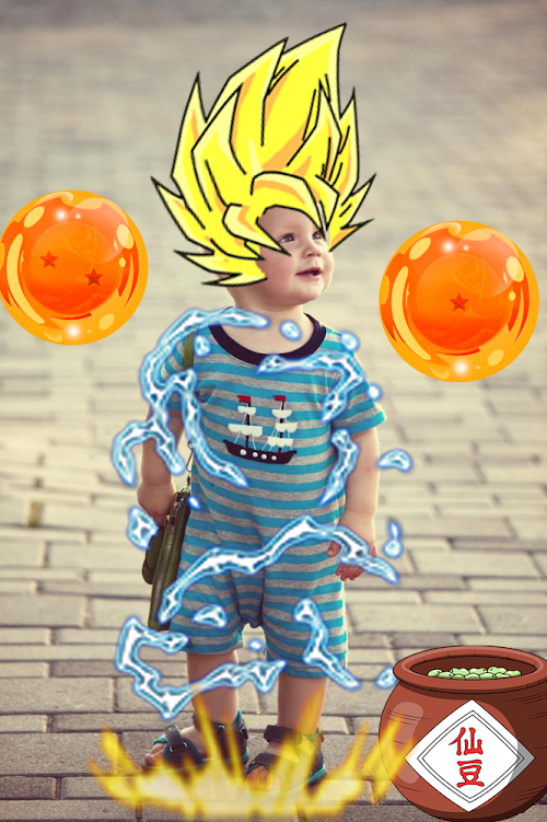 Android application Saiyan Super Suit and Effect screenshort
