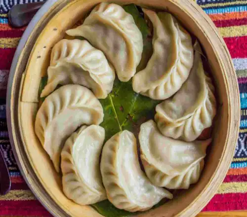 Chicken Peri Peri Steamed Momos