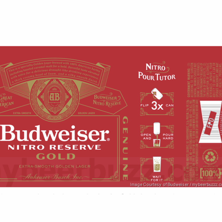 Logo of Anheuser-Busch Budweiser Nitro Reserve Gold