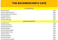 The Back Benchers Cafe menu 3