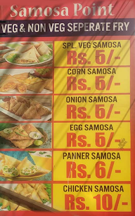 Samosa Point menu 1