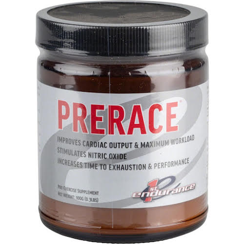 1st Endurance PreRace Drink Mix: Unflavored 20 Serving Canister
