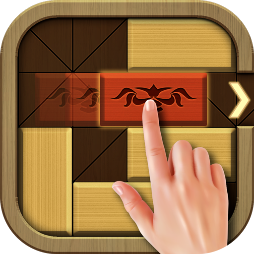 Unblock Puzzle - Slide Red Wood Free Games