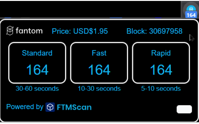 Fantom Gas Price Extension Preview image 0