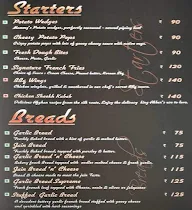 US Pizza menu 8