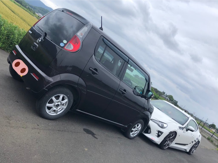 MRワゴンの姉妹コラボ・日産モコ・撮影ドライブ・モコ運転した！に関するカスタム事例の投稿画像10枚目