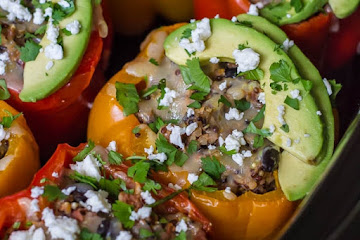 Crockpot Stuffed Peppers