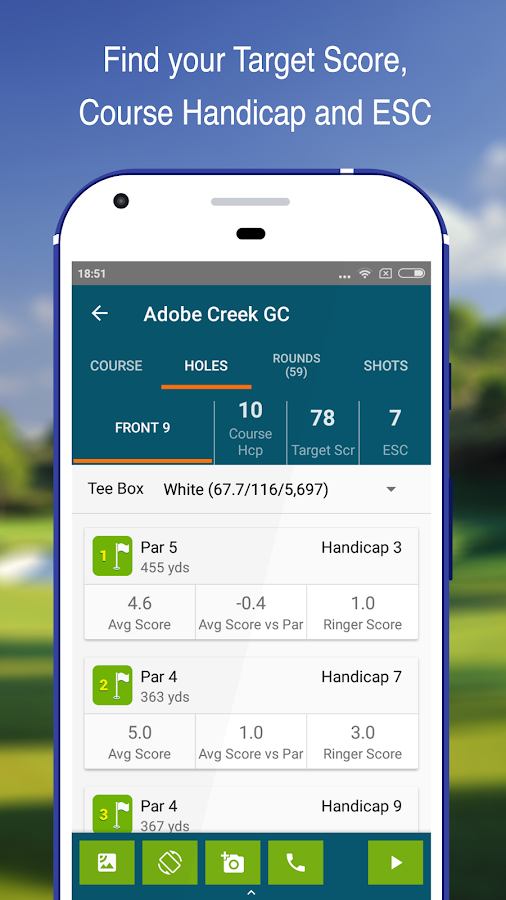 MyScorecard Golf Score Tracker - Android Apps on Google Play