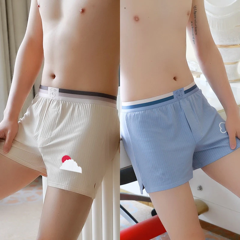 Men's Cotton Breathable and Loose Boxers Comfortable for Everyday Wear Stay Cool and Comfortable All Day.