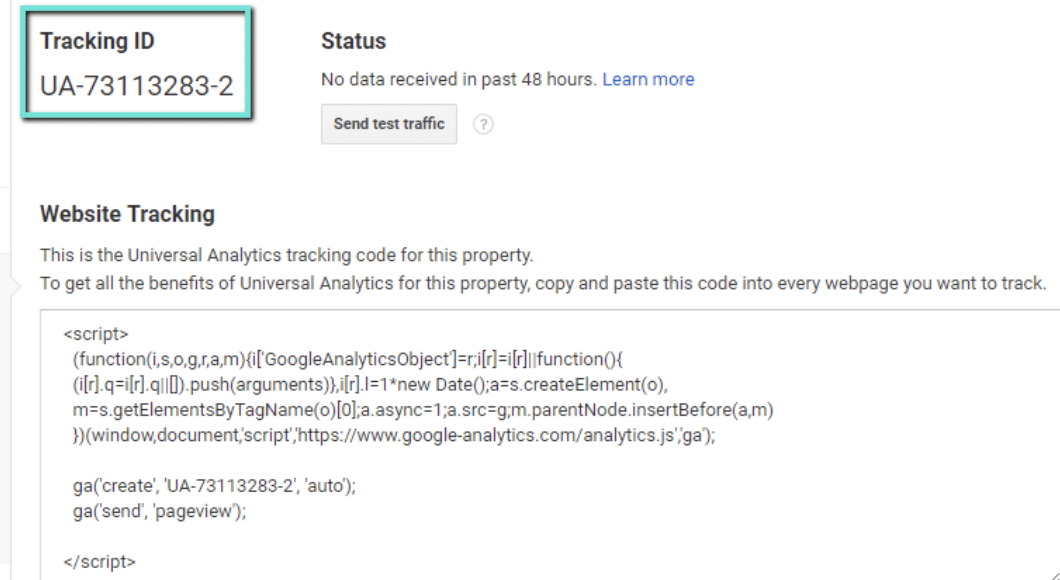 google-analytics-tracking-id