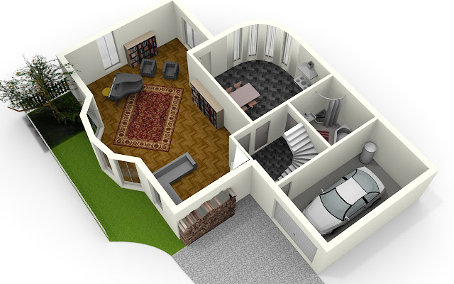 Image for homestyler google chrome 3d home design app