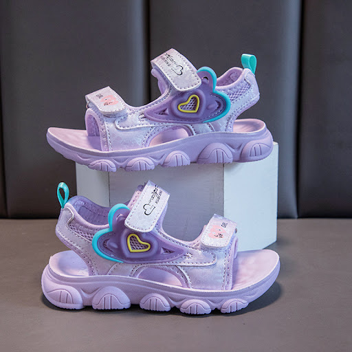 Title 6, Fashionable and personalized girls sandals wit...