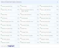 OvenFresh Cakes & Desserts menu 1